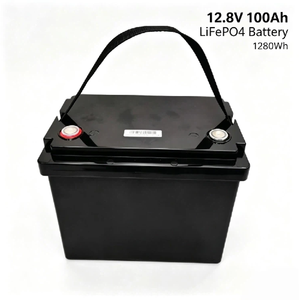 Paquete de Baterías LiFePO4 de 12V 100Ah, Carcasa Vacía de ABS con Montaje de Tornillos, Batería de Ciclo Profundo para Almacenamiento de Energía Solar y Respaldo - Product Image 3