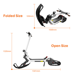 Trottinette Électrique Auto-Équilibrée HEZZO G63 SnowTrack 48V 20.8AH 1500W – Compagnon de Voyage Pratique à HAUTE VITESSE – STOCK UE/US - Product Image 6