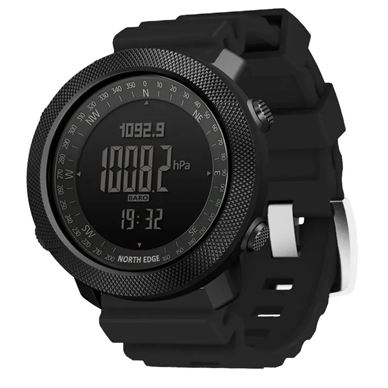 2022 NORTH EDGE APACHE Men's sport Digital watch Swimming Smart Watches Altimeter Barometer Compass waterproof 50m
