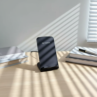 Produits promotionnels de qualité supérieure directement de l'usine, chargeur sans fil rapide pour téléphone portable et ordinateur de bureau, support de charge personnalisé avec logo, 10W 15W.