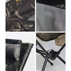 Silla de Camping Plegable Portátil de Aleación de Aluminio, Ultraligera, Moderna y Resistente, con Respaldo Alto, de Poliéster 1000D, para Playa y Exteriores - Product Image 6