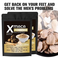 Poudre de Maca pour la Vitalité Masculine, Extrait Herbal avec Protéines et Vitamines pour Hommes, Aphrodisiaque Maca Pour Homme, Dissolution Instantanée