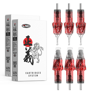 Cartuchos de <span class=keywords><strong>Agujas</strong></span> Desechables Profesionales para Tatuajes CNC Police <span class=keywords><strong>1003RL</strong></span> 0803RL 0603RL, 20 Unidades por Caja - Product Image 5