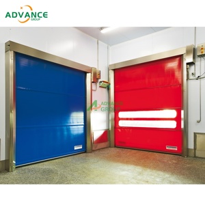 Puerta de PVC de alta velocidad operada por persiana de aluminio automática enrollable rápido proveedor - Product Image 5