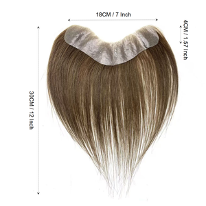 Prótesis Capilar de Cabello Humano <span class=keywords><strong>para</strong></span> <span class=keywords><strong>Mujer</strong></span>, Línea de Cabello Frontal <span class=keywords><strong>para</strong></span> Disimular la Calvicie, Peluca de Cabello Humano <span class=keywords><strong>para</strong></span> <span class=keywords><strong>Hombre</strong></span> - Product Image 5