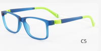 Nouvelles montures optiques flexibles 2024 pour enfants, lunettes de sport pour bébés et jeunes enfants
