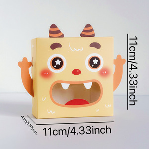Natal Animal Rabbit Schoolbag Revestido Paper Candy Box para Graduação Mão Presente para Baby <span class=keywords><strong>Birthday</strong></span> Carton Gift