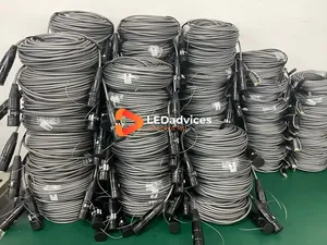 Kabel Serat Optik AOC 50m Taktis Berlapis Baja 4K8K H/DMI 2.1 48Gbps 8K60 4K120 HDR untuk Sewa Panggung LED Luar Ruangan dan Siaran - Product Image 6