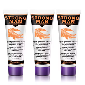 Produits de soin corporel écologiques de haute qualité pour hommes, crème de massage STRONG MAN au crocodile, crème dorée pour hommes, vente en gros de Titan Gel A1106 - Product Image 2