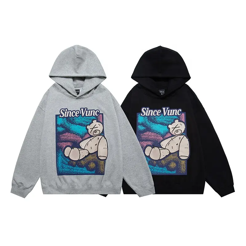 Özel boy uzun çizgi kadınlar hoodies toptan yarım siyah yarım beyaz longline gömlek