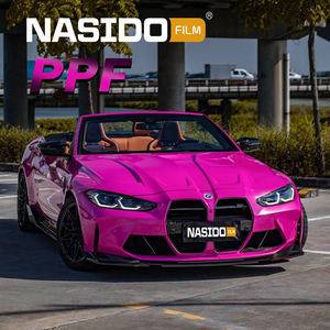 NASIDO PPF Metal Paint Air-Free Pink 1.52*15m Pink Car Stickers Vinyl Wrap Color-Changing Car <span class=keywords><strong>Films</strong></span> with 1 Year Warranty - Product Image 2