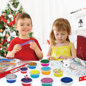 Kit de Slime Transparente de 24 Colores Directamente de Fábrica, Regalo de Navidad para Niños, Calendario de Adviento Educativo y Divertido para Slime - Product Image 5