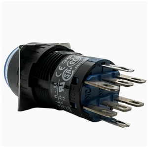 IDEC & Spring-Interruptor de botón de 5 pines y 24V, para control industrial, para control industrial - Product Image 4