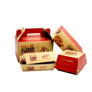Caja de Comida Rápida Personalizada, Caja de Regalo para Postres, Caja de Embalaje para Panadería, Caja Transparente para Llevar Pasteles con Soporte de Papel - Product Image 4