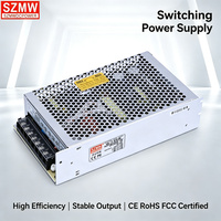 SZMW Q-120B 120W Alimentation à sortie quadruple à régulation indépendante CE RoHS pour carte mère industrielle, instrument de test et équipement médical