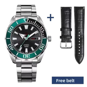 Non. Montre automatique mécanique pour homme, style business, double calendrier, sport, Water Ghost - Product Image 4