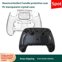 Coque de protection transparente en PC pour manette Steam 2e génération, design coque cristal, emballage transparent – Meilleures ventes