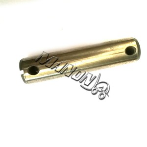 Eje de acero Manon con pasador estriado para conector de cadena de elevación de montacargas, uso general - Product Image 1