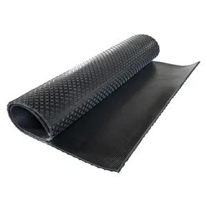 Anti-Slip Rubber Stall Mat For Horses Custom Cut And Moulded Floor Mat