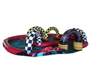 Piste de course gonflable commerciale en PVC <span class=keywords><strong>pour</strong></span> karts / voitures tamponneuses - Product Image 2