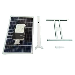 ไฟถนนโซลาร์เซลล์แบบรวมทุกอย่างในหนึ่งเดียว 100W/120W/150W+120W สำหรับสวนและถนน มาตรฐาน IP65 สำหรับใช้งานกลางแจ้ง - Product Image 4