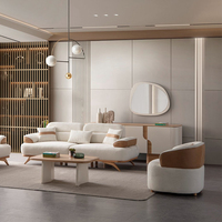 Canapé sectionnel carré en tissu, fonctionnel et contemporain, avec dossiers réglables, confortable, en éponge, pour salon
