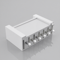 Conector Automotriz HC-VHL-3A DIN de 3.96mm, Terminal Vh de Latón con Pin Recto para Placa PCB, Estilo Crimpado, 2 Pines