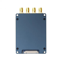 Módulo Lector RFID UHF de 4 Puertos 33dbm RS232 RS485 con Chip Impinj E710 para Lector de Tarjetas Inteligentes
