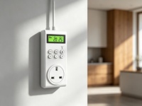 Sensor de Temperatura Inalámbrico para Electrodomésticos, Dispositivo de Control de Temperatura con Ahorro de Energía, Antiinflamable, para Uso en Hoteles y PC