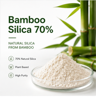 Bamboe-extractpoeder 70% silica - Natuurlijke silica voor haarvitaliteit & ondersteuning van structurele schoonheid