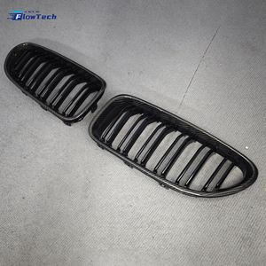 Grille principale en fibre de carbone légère pour BMW 650 650i Alpina B6 F06 F12 F13 N63 4.0L V8 avec ajustement OEM finition brillante - Product Image 1