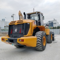 Chargeuse sur pneus d'occasion LIUGONG Liugong 856 856H CLG856H 5 tonnes, moteur Cummins, de bonne qualité, bon prix, machine à vendre