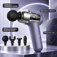 Pistolet de massage portatif sans fil mini, le plus vendu, pour le corps entier, appareil de massage des tissus profonds, thérapie vibratoire électronique portative