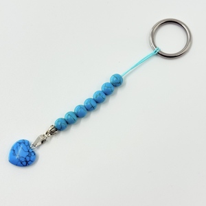 Cuentas de Oración Musulmanas de 8 mm, 7 Piedras Azul Rosado, Brazalete Misbaha Islámico, Casa Celestial del Imán, Tesbih de Hajj Subha Kaaba, Rosario - Product Image 1