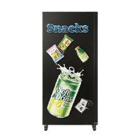 Máquina Expendedora Compatible con Tarjetas IC, Sistema de un Solo Tóquen, Dispensador de Bebidas y Aperitivos con Soporte para Tarjetas de Campus y Oficina