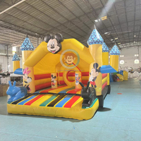 Château gonflable pour enfants, structure de jeux gonflable commerciale, jouets de jardin