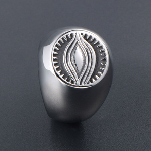 Retro God's Eye <b>Ring</b> Men's Titanium Steel Jewelry Gift SA753 - Product Image 3