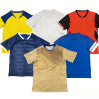 Maillots de football d'été personnalisés en gros 26/27, imprimés par transfert thermique, séchage rapide, 100 % polyester respirant, pour hommes