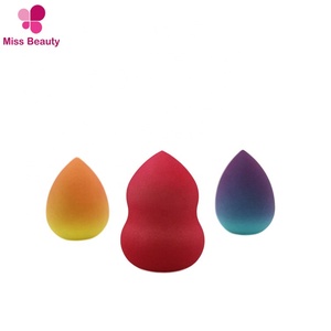 Gradually Change Color Made in China Beauty Wild Mint Latex Free Makeup Sponge Blender - Product Image 6