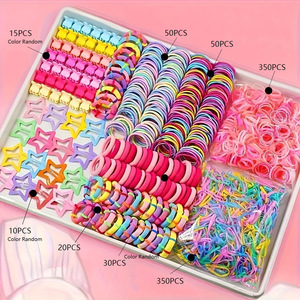 New Cross-border Handmade Scrunchie Hair Accessory Set Korean Style Fresh Simple High Elasticity Hair <strong>Ties</strong> for Women Wholesale - Product Image 1