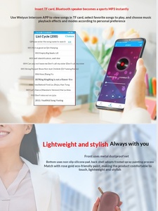 Nouveau haut-parleur sans fil portable Newmine <span class=keywords><strong>Micro</strong></span> K33 Mini 2026 pour extérieur avec batterie au lithium intégrée, interphone cloud 2.0 canaux et fonction <span class=keywords><strong>SOS</strong></span> avancée - Product Image 5