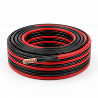 PV1-F Solarkabel 4mm² DC 1500V TÜV-Zertifiziert Verzinntes Kupfer XLPO Halogenfreies Photovoltaik-Kabel