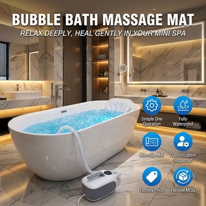Tapis de <span class=keywords><strong>massage</strong></span> spa à bulles 550W prêt à être expédié avec flux d'air chauffant pour baignoire à remous, idéal pour l'hydrothérapie et le soulagement musculaire - Product Image 1