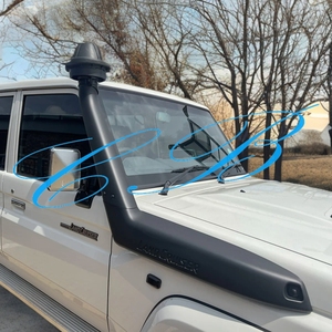 Esnórquel de aire delantero para <span class=keywords><strong>Land</strong></span> <span class=keywords><strong>Cruiser</strong></span> 70 Series 4x4 4WD snorkel LC79 LC70 coche <span class=keywords><strong>Pick</strong></span> <span class=keywords><strong>up</strong></span> snorkel Air Pipe Pole manguera - Product Image 3