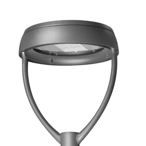 ETL IP65 Aluminium 60W 80W 100W capteur de mouvement extérieur poteau rond haut jardin Led lumière cour rue poteau lampe urbaine route lumière