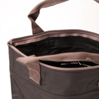 Sacs fourre-tout en nylon renforcé avec fermeture éclair personnalisée, sacs à main compacts et robustes en cuir PU, réutilisables pour le bureau, le travail quotidien et les trajets domicile-travail