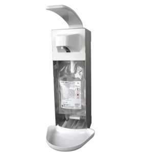 Distributeur de savon manuel à levier long en acier inoxydable, bouteille Euro de 500 à 1 000 ml pour salle de bain d'hôtel - Product Image 5