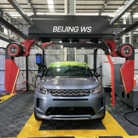 Machine de lavage de voitures automatique sans contact certifiée CE BEIJING WS, haute pression, sans brosse, en acier inoxydable, 10 MPa, pour usage commercial
