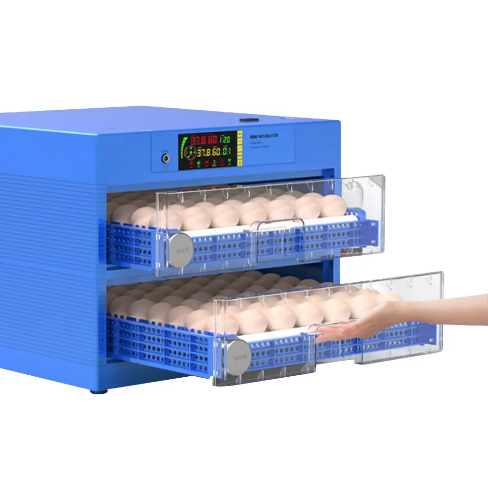 Novo Estilo Termômetro Controle Incubadora Incubadora De Ovo De Galinha Com Função De Iluminação De Ovo Egg Incubate Hatching Machine