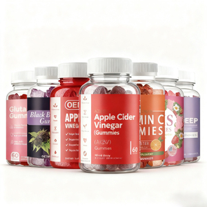 Suplementos Detox Imunológicos em Gomas Mastigáveis de Vinagre de Maçã (ACV) com Musgo Marinho, Sabugueiro, Cranberry, Ashwagandha e Biotina para Atacado - Product Image 3